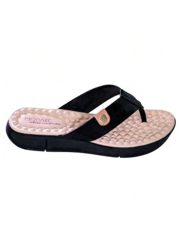 Modare Chinelo Feminino Ortopédico Modare Ultraconforto Palmilha Massageadora Fascite Esporão - Imagem 2