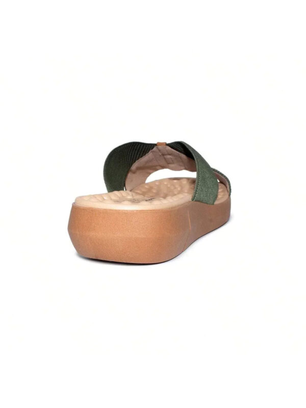 Tamanco Modare Feminino Elástico Canelado/Napa Sense Flex - Imagem 4