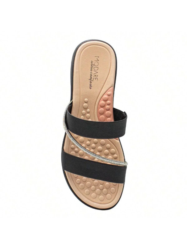 Modare Tamanco Modare Feminino Napa Floather Nature Tira Florença - Imagem 2