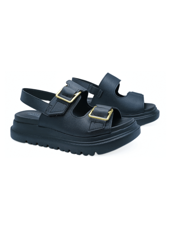 Modare Sandália Ortopédica Feminina Papete Modare Fascite Plantar Esporão Plataforma Flatform - Imagem 8