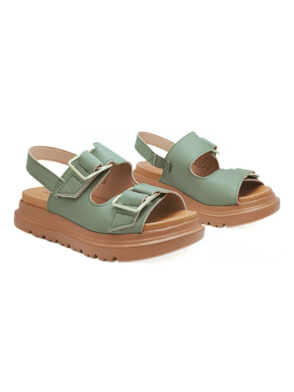 Modare Sandália Ortopédica Feminina Papete Modare Fascite Plantar Esporão Plataforma Flatform - Imagem 9