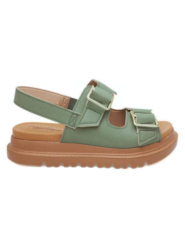 Modare Sandália Ortopédica Feminina Papete Modare Fascite Plantar Esporão Plataforma Flatform - Imagem 4