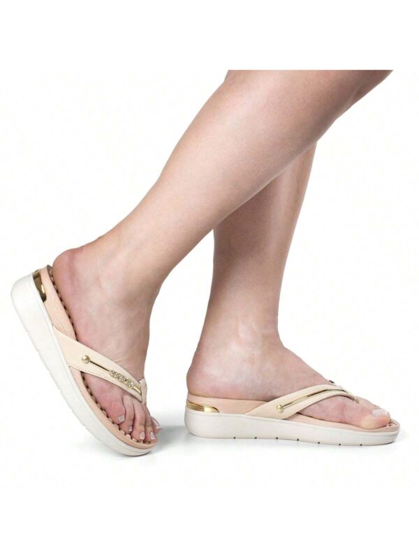 Modare Chinelo Plataforma Sandália Ortopédico Modare - Imagem 8