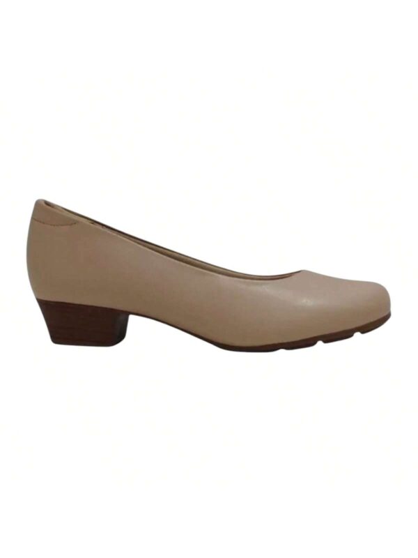 Sapato Scarpin Modare Confortável Moda Feminina Salto Baixo Calce Fácil - Imagem 6