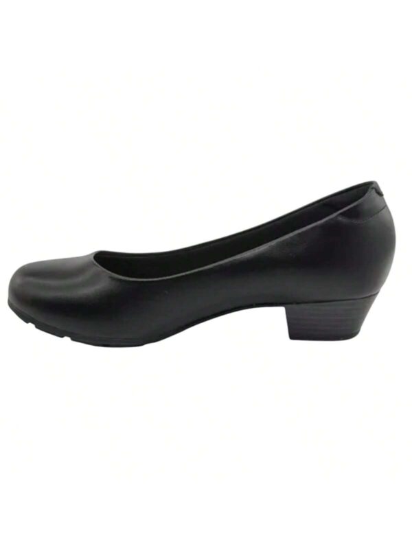 Sapato Scarpin Modare Confortável Moda Feminina Salto Baixo Calce Fácil - Imagem 5