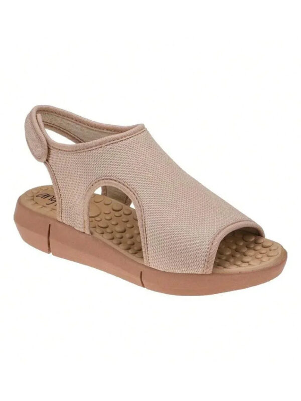 Modare Kit 2 pares Sandália Chinelo Feminino Esporão Chinela Tamanco Ortopédico Massageador - Imagem 6
