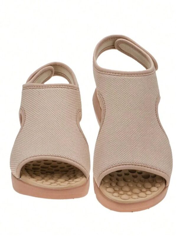 Modare Kit 2 pares Sandália Chinelo Feminino Esporão Chinela Tamanco Ortopédico Massageador - Imagem 7