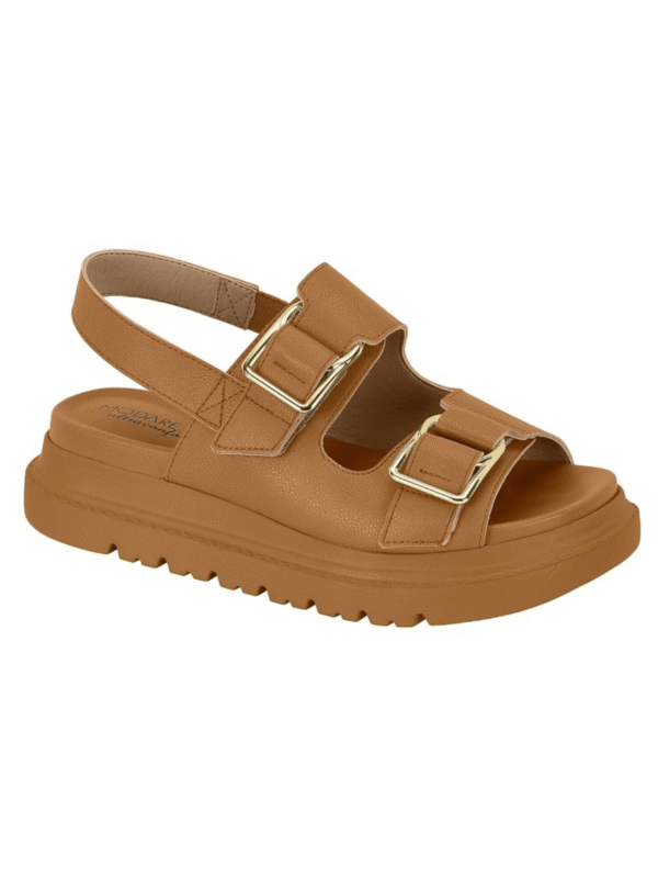 Modare Sandália Plataforma Com Fivela Modare Verão - Imagem 8