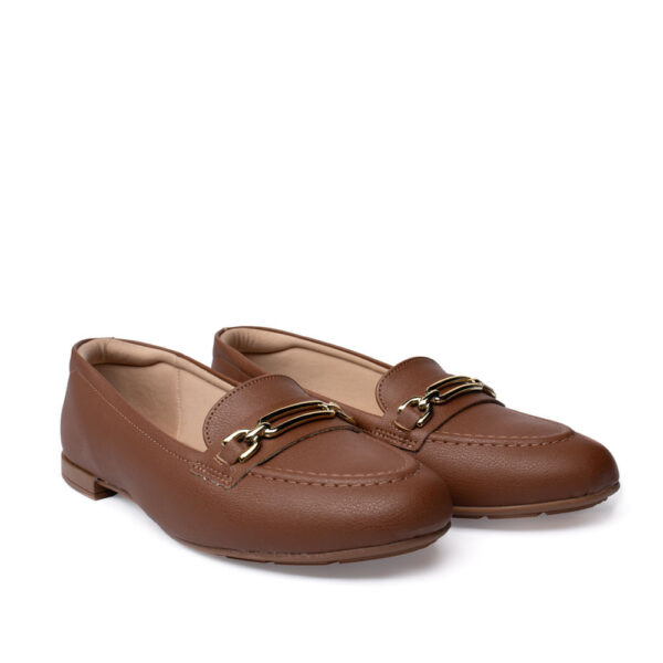 Mocassim Feminino Modare Corrente Napa Marrom - Imagem 5