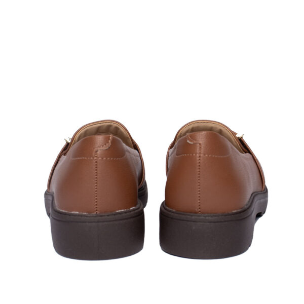 Sapato Mocassim Feminino Modare Napa Floather com Fivela Avelã - Imagem 5
