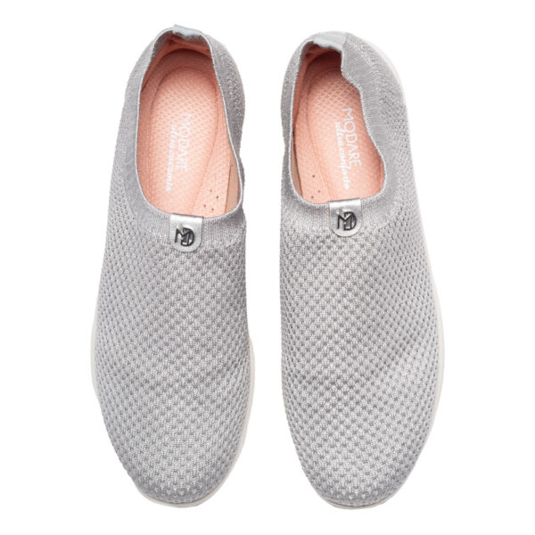 Tênis Feminino Modare Knit Prata - Imagem 4