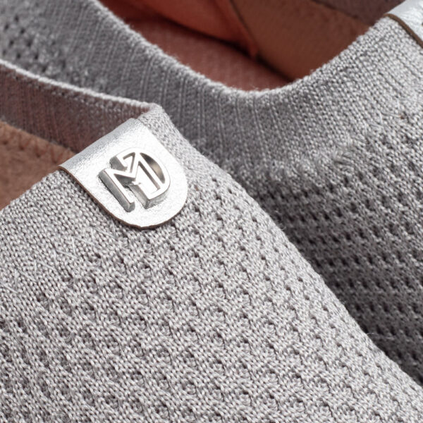 Tênis Feminino Modare Knit Prata - Imagem 3